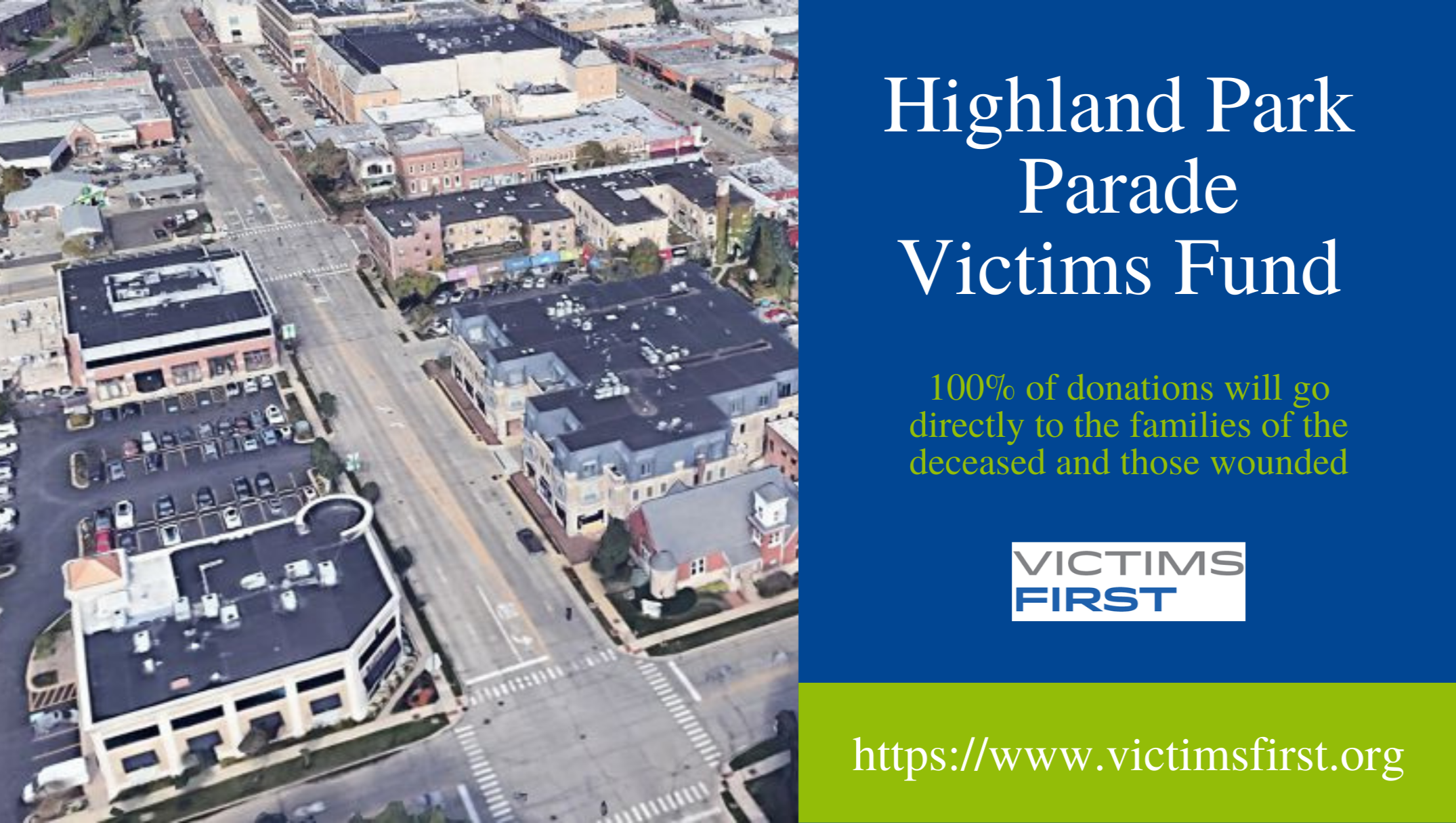 Donate to Highland Park, IL Parade Shooting Victims Fund, organized by Victims First